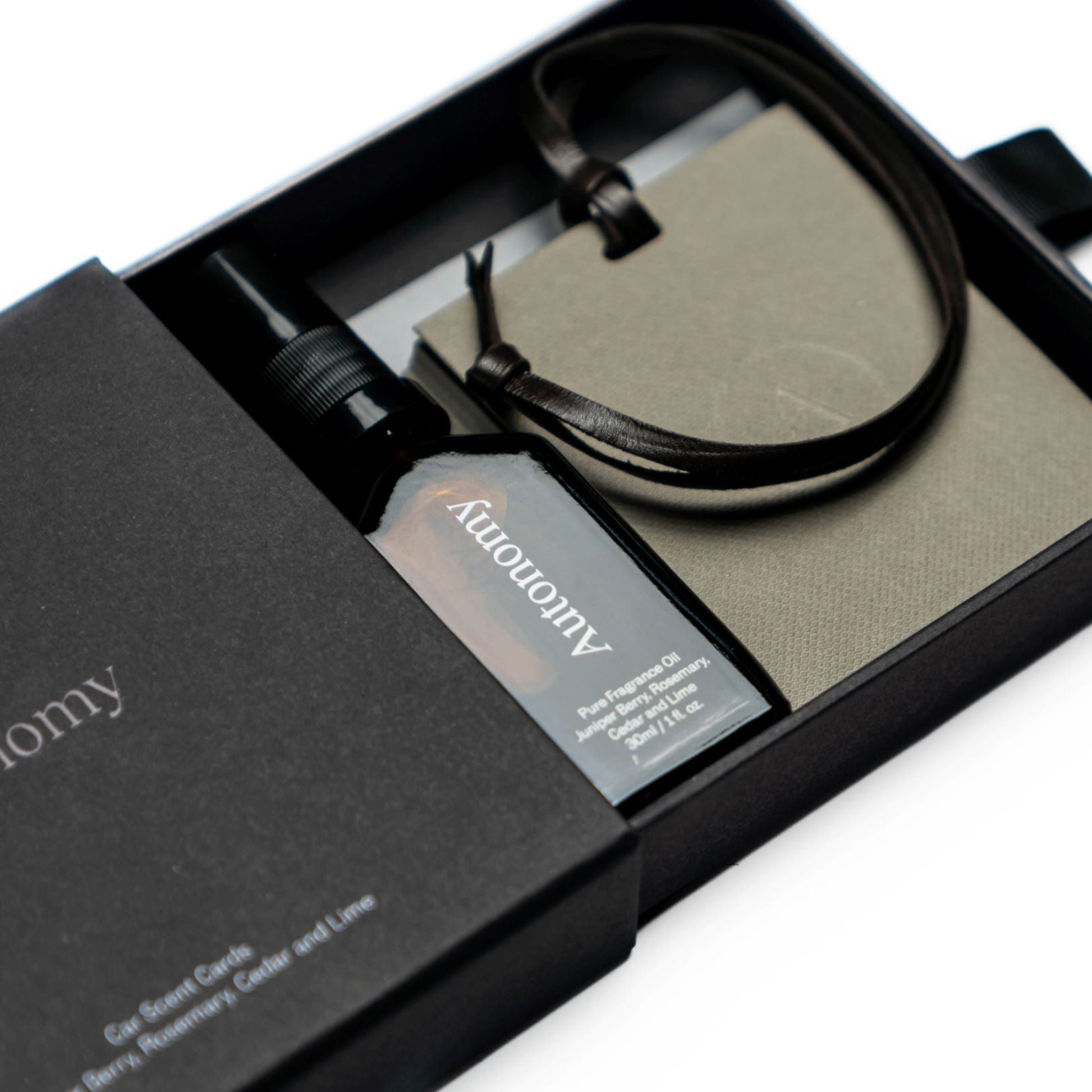 autonomy car scents cars pictured still in its box but with the lid open displaying the interior components